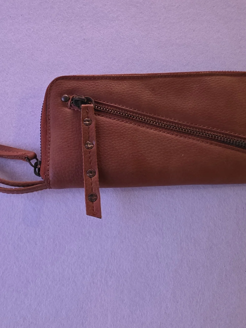 Free People slim leather